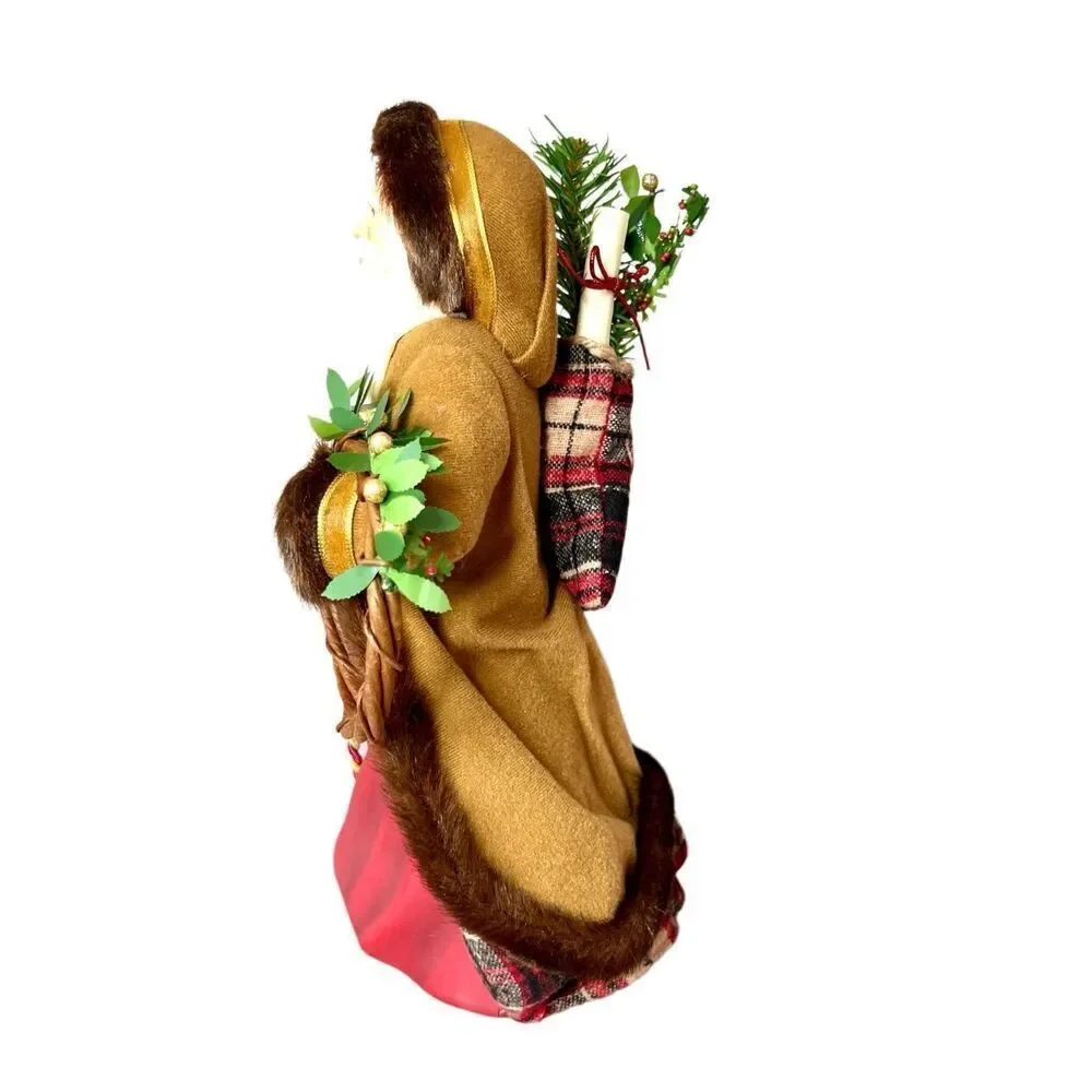 NIB Hallmark Keepsake Father Christmas Santa Table Decor Figurine Joanne Eschric